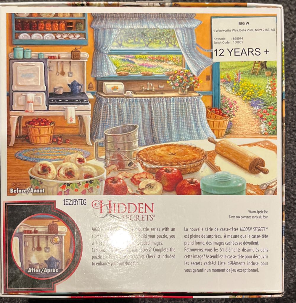 Hidden Secrets - TCG Toys 🇨🇦 puzzle collectible [Barcode 686141446008] - Main Image 2