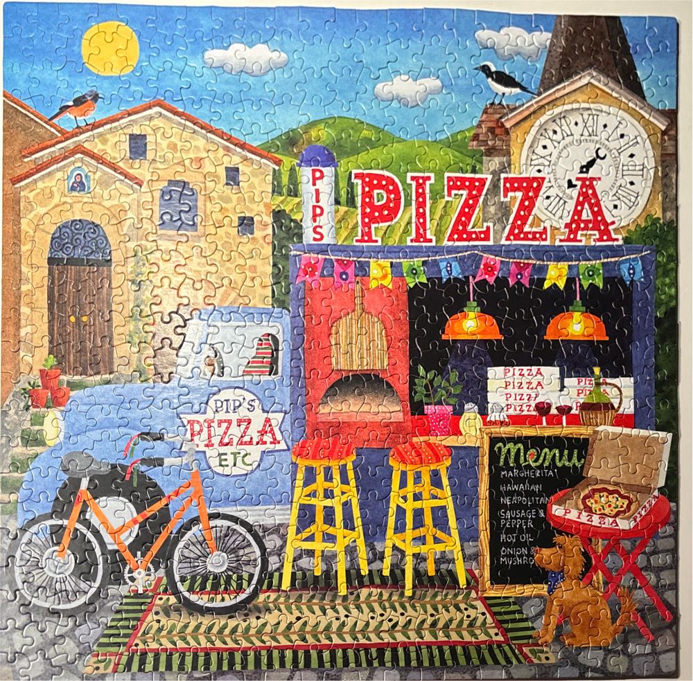 Pip’s Pizza Truck - Ceaco puzzle collectible [Barcode 021081242127] - Main Image 3