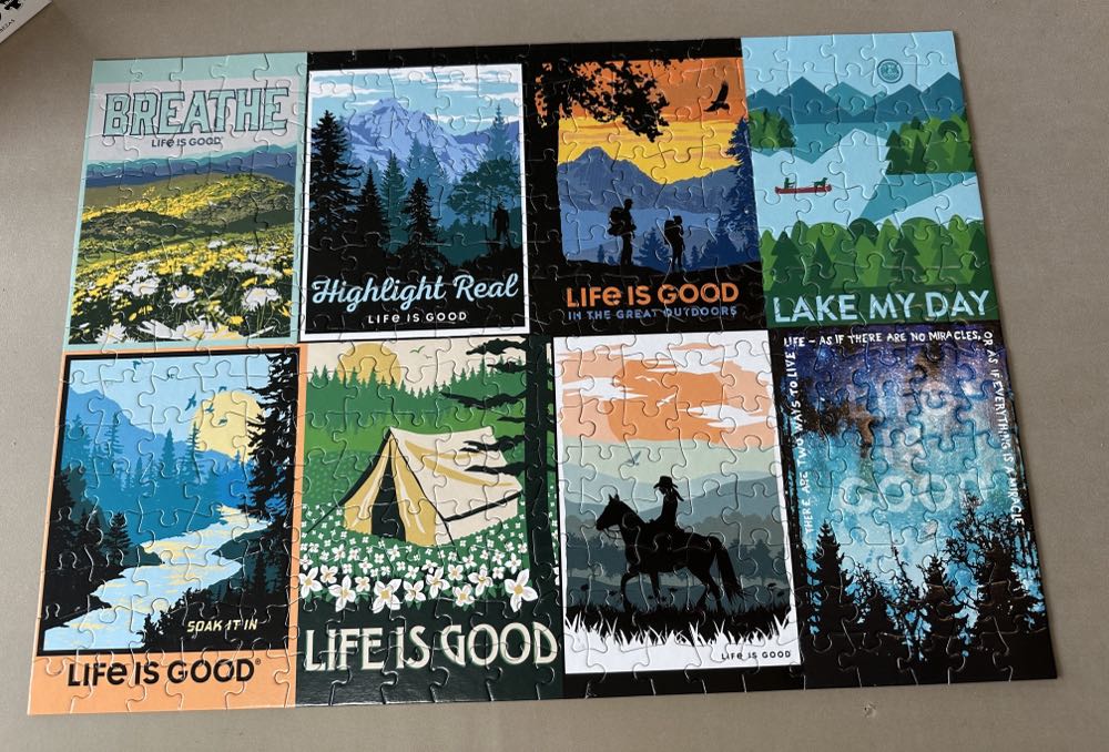 Life Is Good Outdoor Posters - Buffalo puzzle collectible - Main Image 2