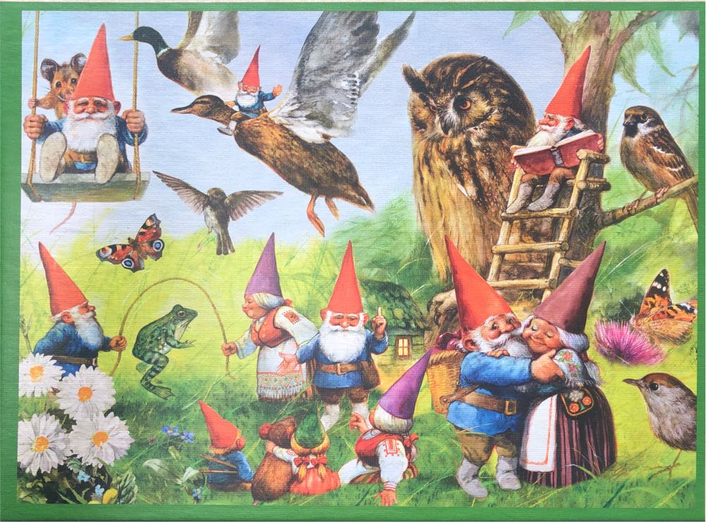 At the Forest with the Gnomes - Jumbo puzzle collectible [Barcode 8710126816660] - Main Image 2