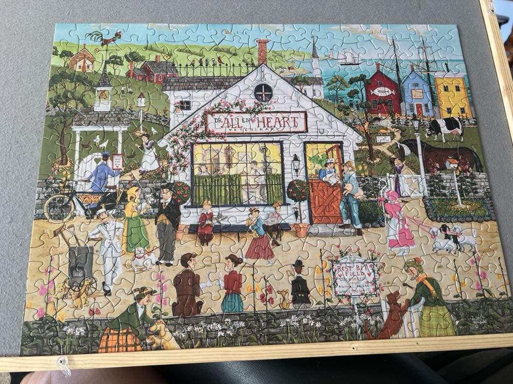 All Heart Veterinary - Bits & Pieces puzzle collectible [Barcode 192949046512] - Main Image 2