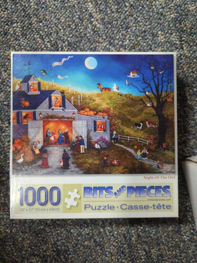 Night Of The Owl  - Bits & Pieces puzzle collectible [Barcode 704812109738] - Main Image 1