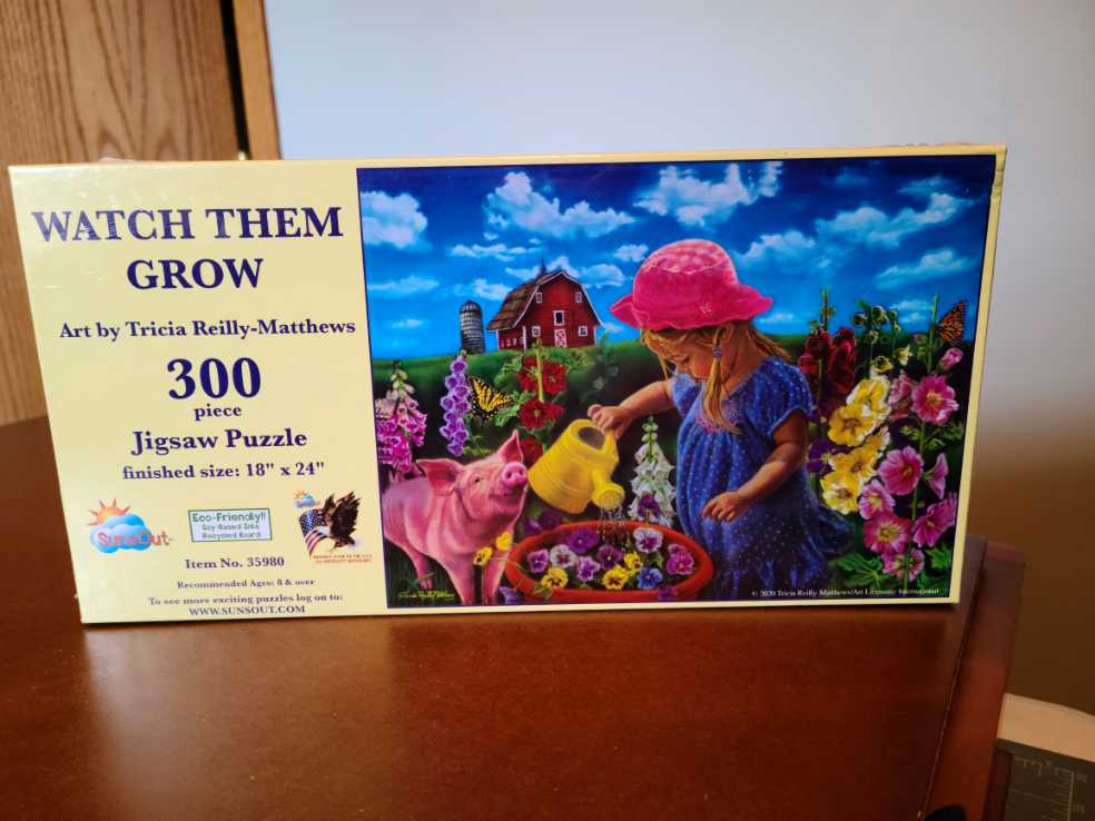 Watch Them Grow - Bits & Pieces puzzle collectible [Barcode 796780359802] - Main Image 1