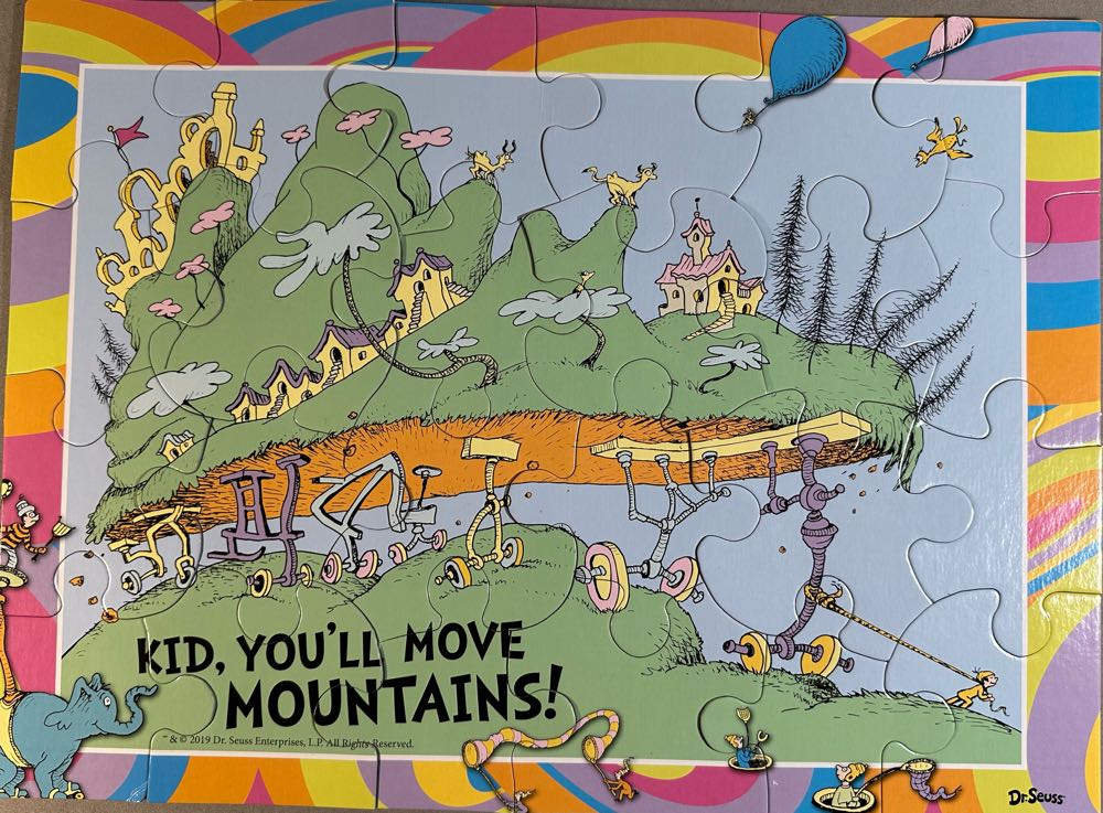 Dr. Seuss Classics Collection Oh The Places You’ll Go 24 Pc 15”x11” Puzzle - The Jigsaw Puzzle Factory puzzle collectible [Barcode 788958132300] - Main Image 2