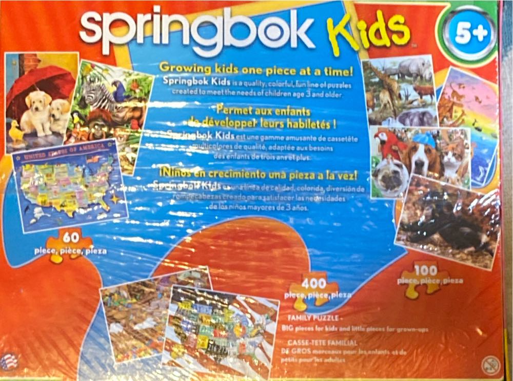 Lions Of The Sea - Springbok puzzle collectible [Barcode 091683042043] - Main Image 3