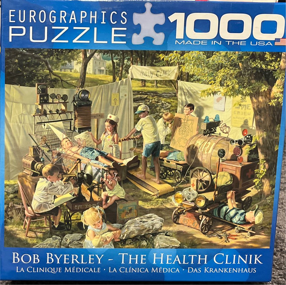 The Health Clinik - Eurographics 🇨🇦 puzzle collectible [Barcode 628136804448] - Main Image 2