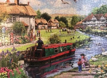 Swanning Along - Gibsons puzzle collectible [Barcode 5314935713481] - Main Image 3