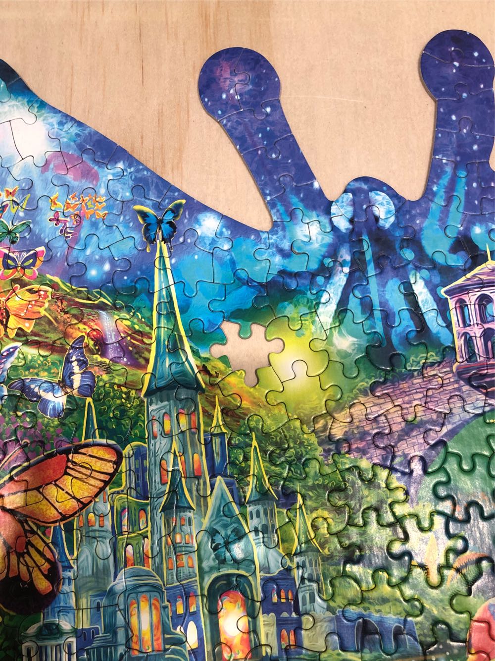 Butterfly Shapes - Ceaco puzzle collectible [Barcode 021081241373] - Main Image 4