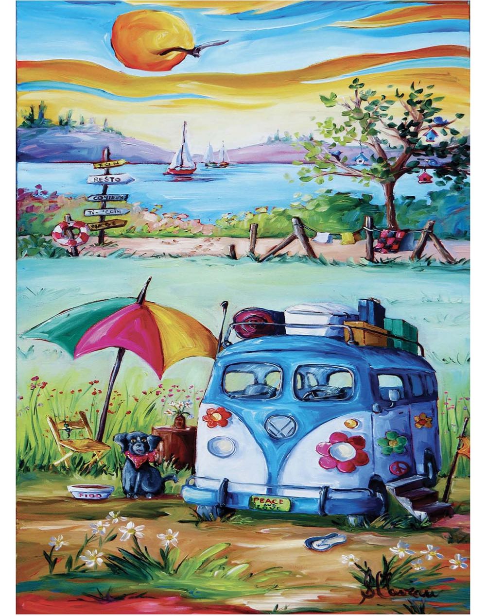 Finding Happiness - JaCaRou puzzle collectible [Barcode 731093611247] - Main Image 2