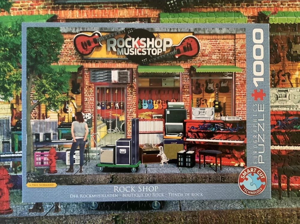 Rock Shop - EuroGraphics puzzle collectible [Barcode 0628136656146] - Main Image 4