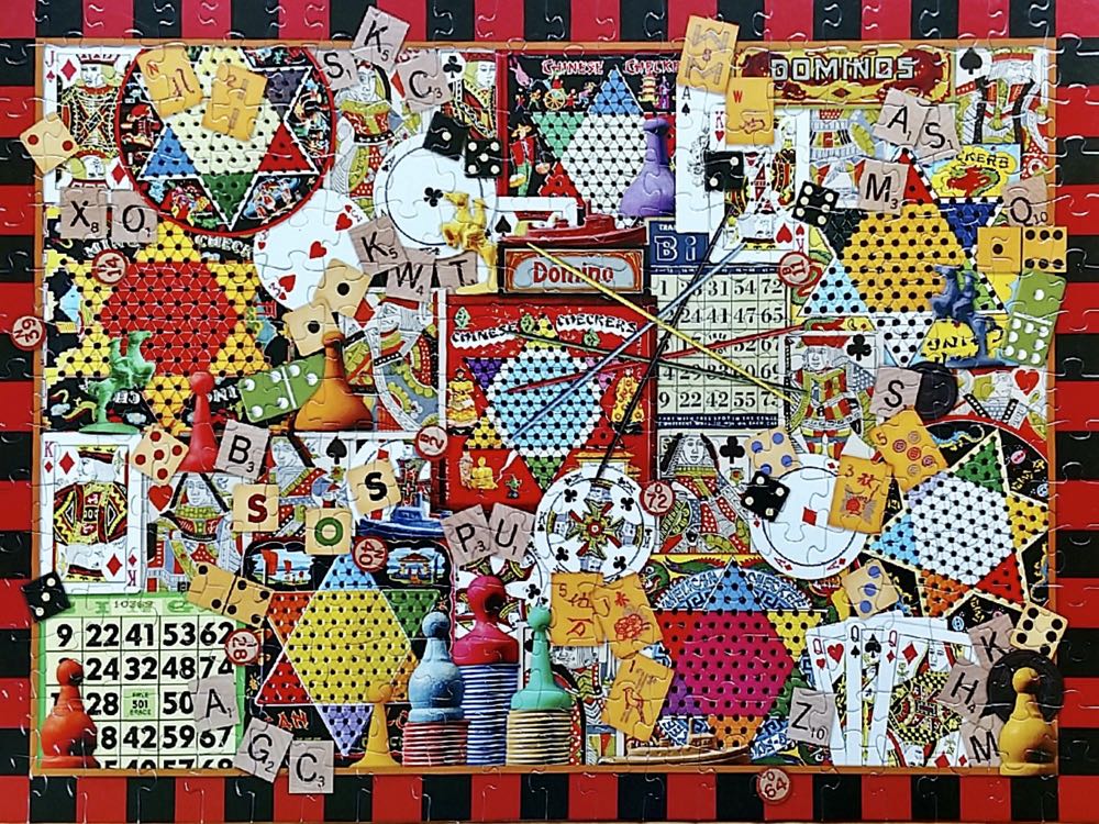 It’s All in the Game • - Great American Puzzle Factory puzzle collectible [Barcode 010563003578] - Main Image 2