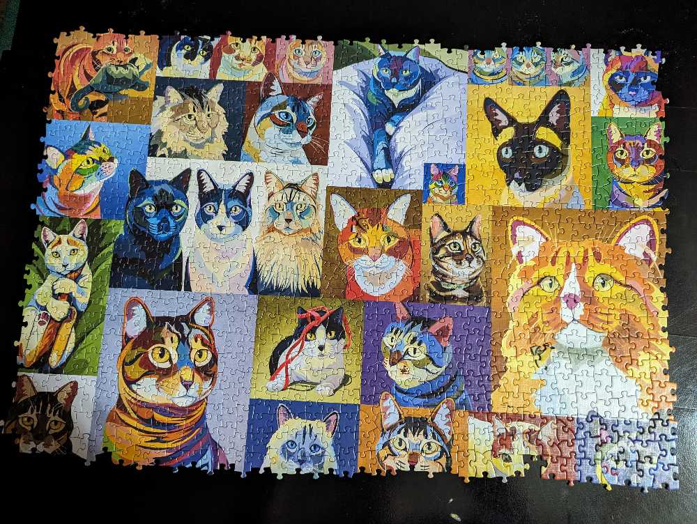 Cattitude - Puzzle Twist puzzle collectible [Barcode 614399106122] - Main Image 2