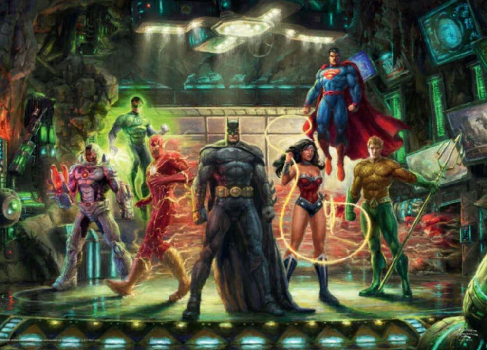 The Justice League - Schmidt puzzle collectible [Barcode 4001504575915] - Main Image 2