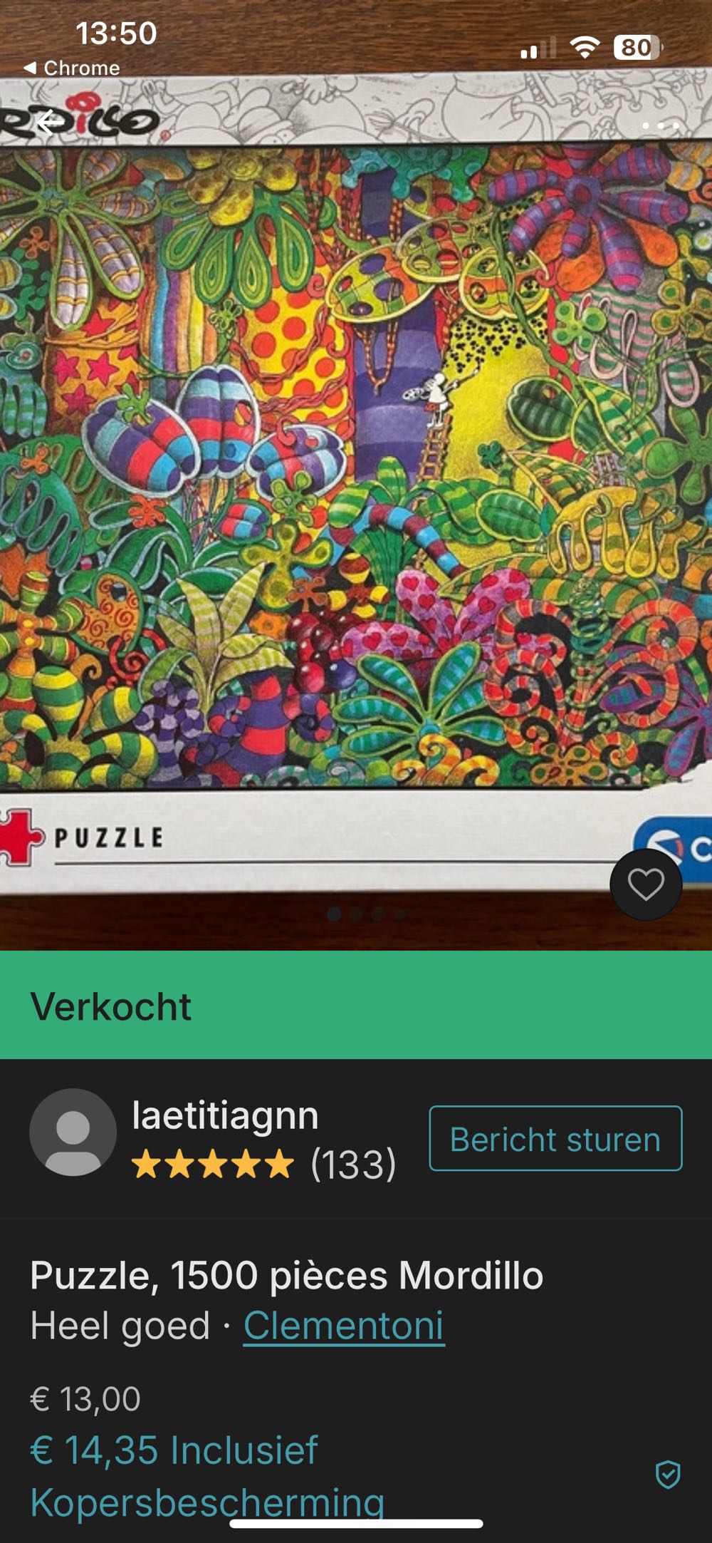 Jungle - Clementoni puzzle collectible [Barcode 8005125316571] - Main Image 4