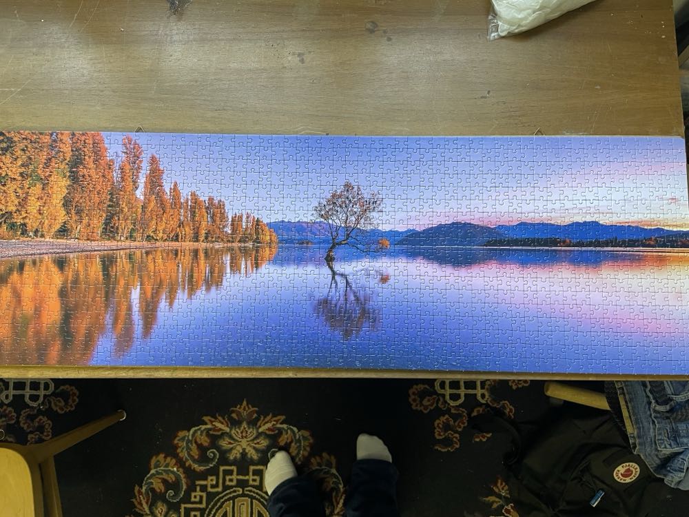 Lake Wanaka Tree - Clementoni 🇮🇹 puzzle collectible [Barcode 8005125396085] - Main Image 2