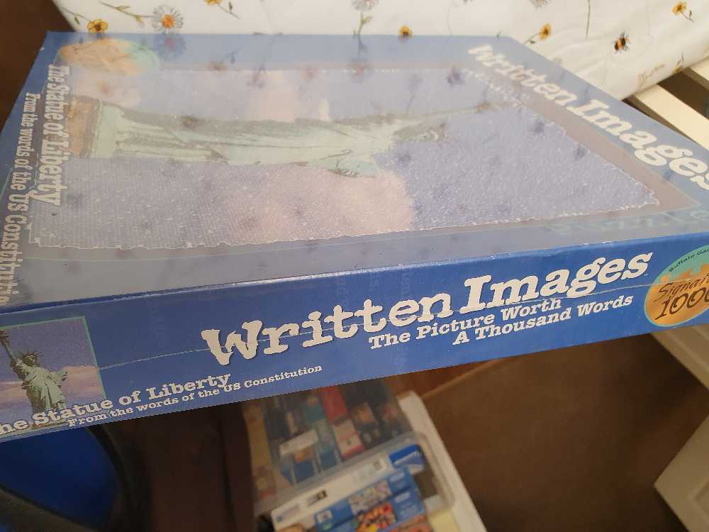 Written Images - Buffalo Games puzzle collectible - Main Image 2