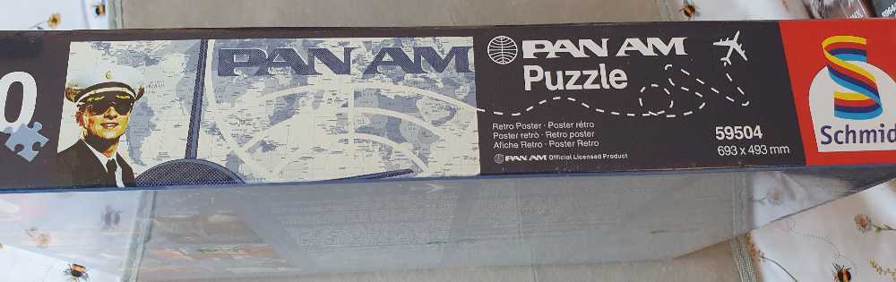 Retro Poster Pan Am - Schmidt puzzle collectible - Main Image 2
