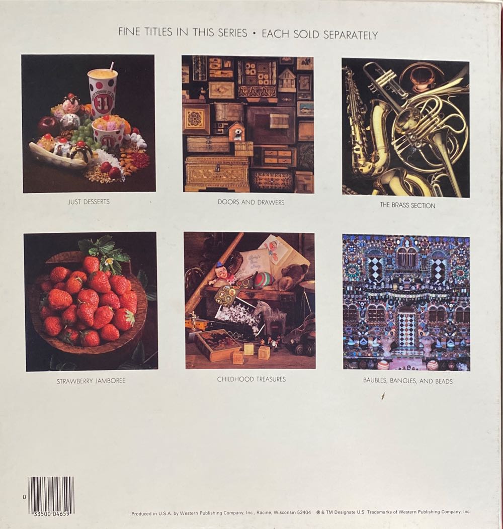 Just Desserts - Western Publishing Company puzzle collectible [Barcode 033500046599] - Main Image 2