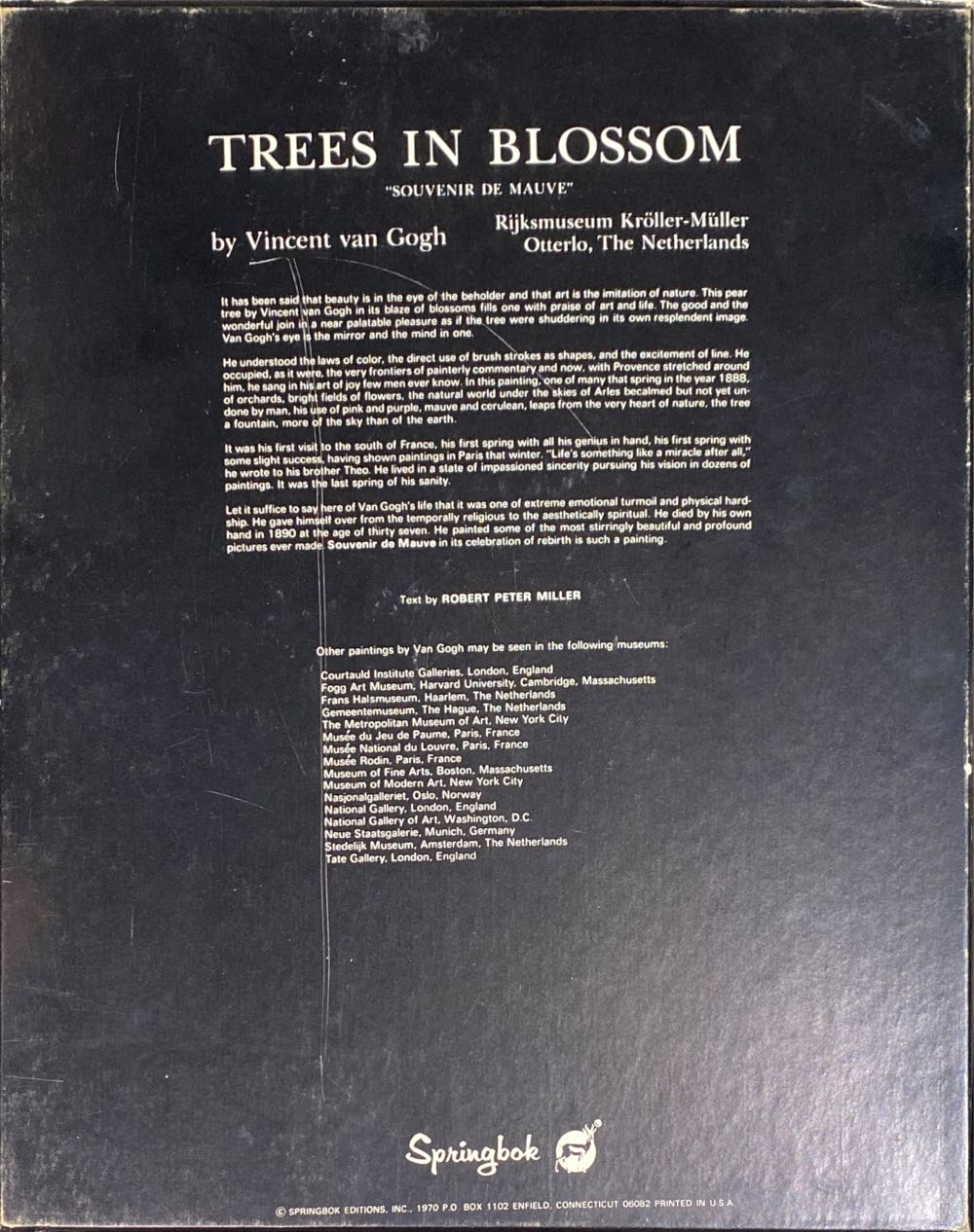 Trees In Blossom - Springbok puzzle collectible - Main Image 2