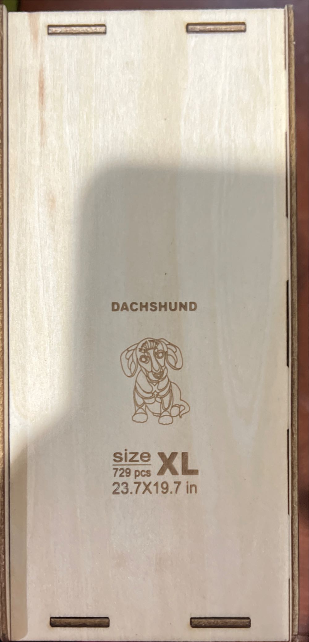 Dachshund XL Creative Wooden Puzzle - Kaayee puzzle collectible - Main Image 3