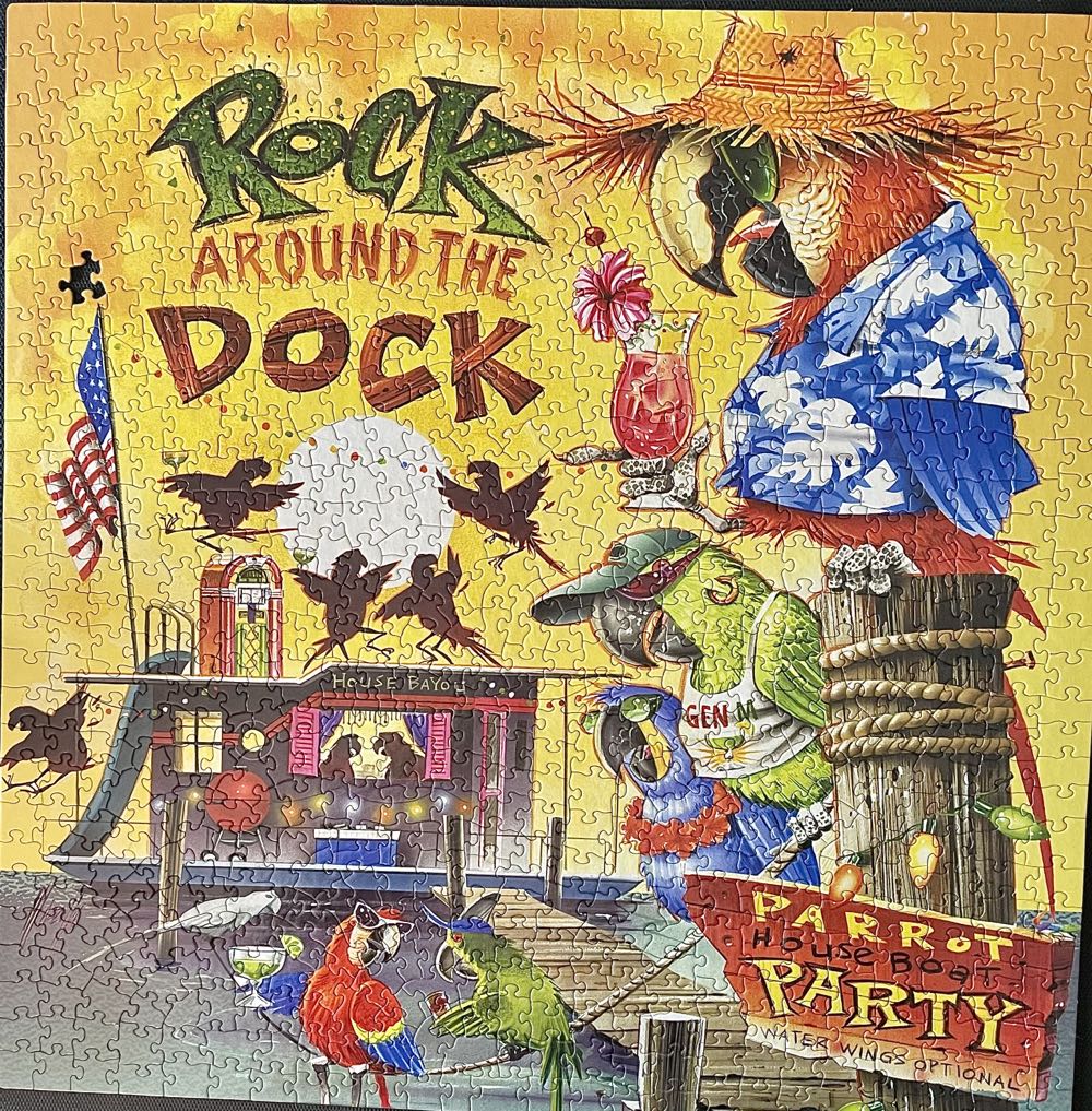 Rock Around The Dock - Scott - Great American Factory Puzzle puzzle collectible [Barcode 010563006173] - Main Image 2