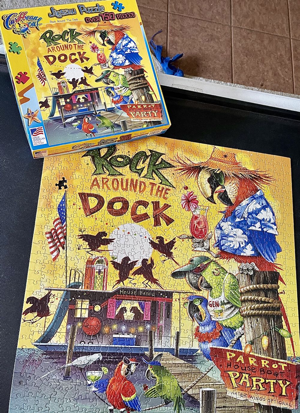 Rock Around The Dock - Scott - Great American Factory Puzzle puzzle collectible [Barcode 010563006173] - Main Image 3