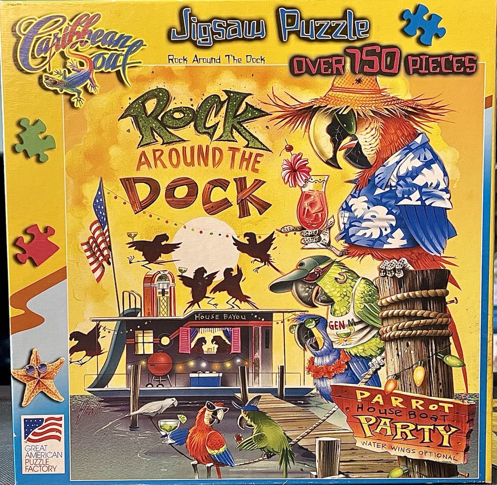 Rock Around The Dock - Scott - Great American Factory Puzzle puzzle collectible [Barcode 010563006173] - Main Image 4