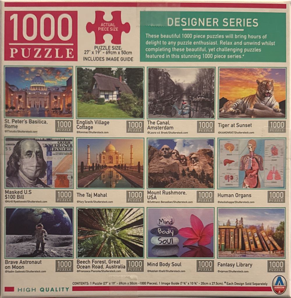 Brave Astronaut On Moon - Arrow Puzzles puzzle collectible [Barcode 9317762194382] - Main Image 2