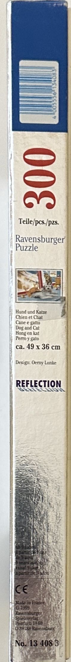 Dog and Cat - Ravensburger puzzle collectible [Barcode 4005556134083] - Main Image 2