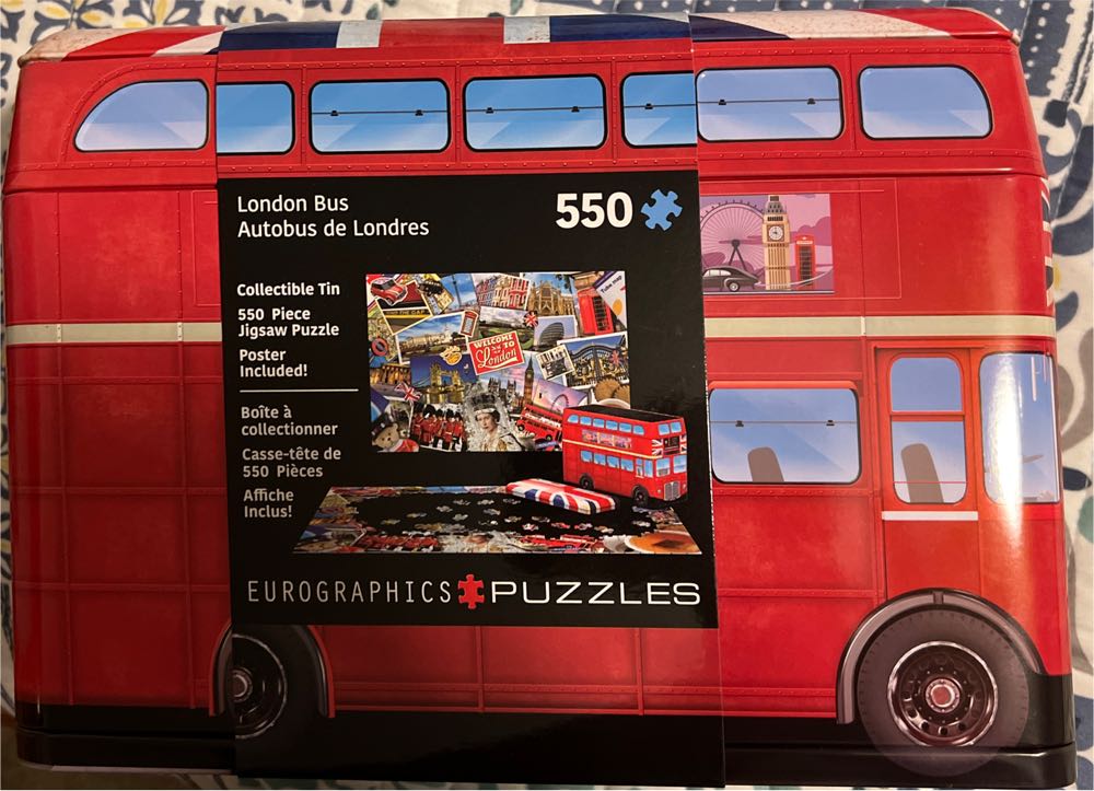 London Bus - EuroGraphics puzzle collectible [Barcode 628136657792] - Main Image 2