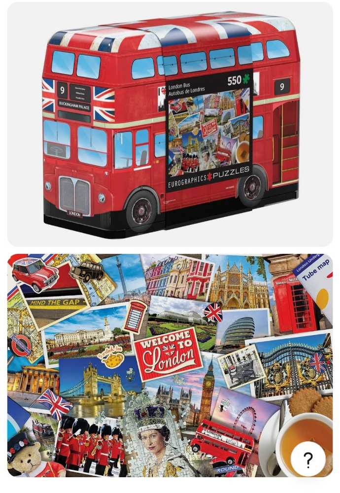 London Bus - EuroGraphics puzzle collectible [Barcode 628136657792] - Main Image 3
