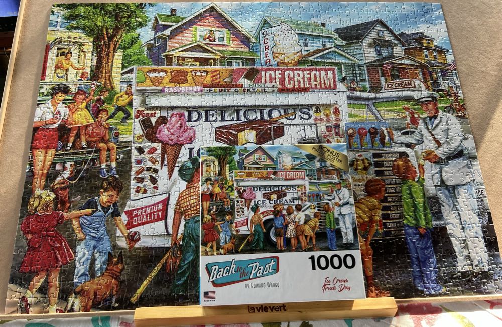 Ice Cream Truck Day - RoseArt puzzle collectible [Barcode 4895145433150] - Main Image 3