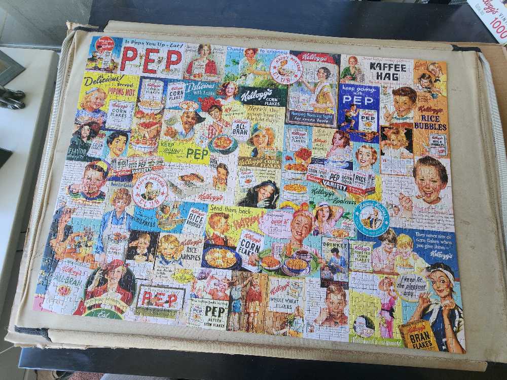 Vintage Cereal Ads  - Roseart puzzle collectible [Barcode 4895145433877] - Main Image 3