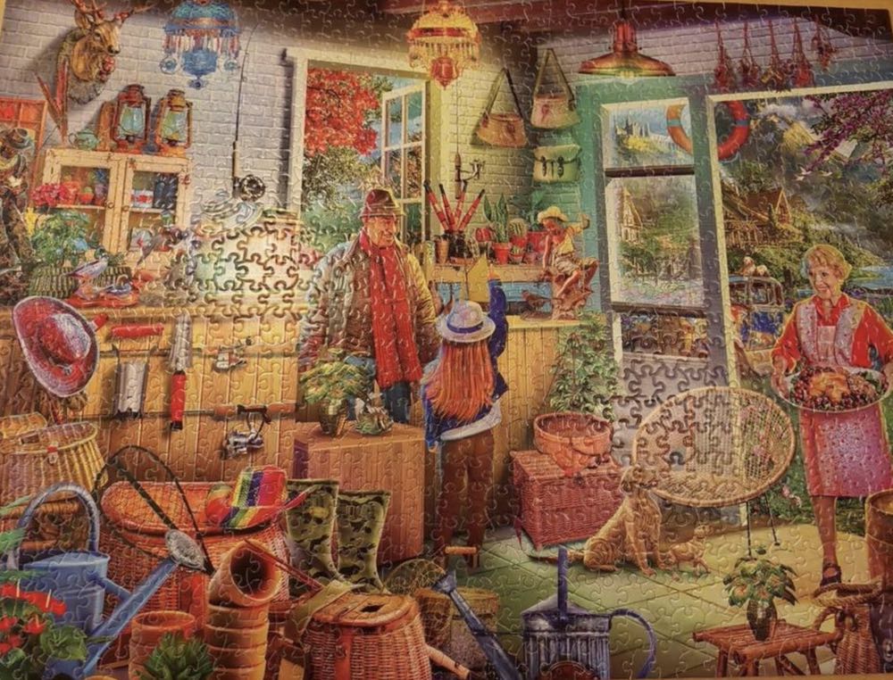 Fishing Shed BAC - Brain Tree puzzle collectible [Barcode 8906139540931] - Main Image 3