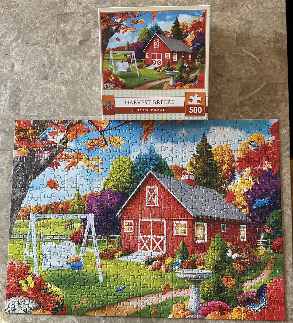 Harvest Breeze - Masterpiece Puzzles puzzle collectible [Barcode 705988610783] - Main Image 2