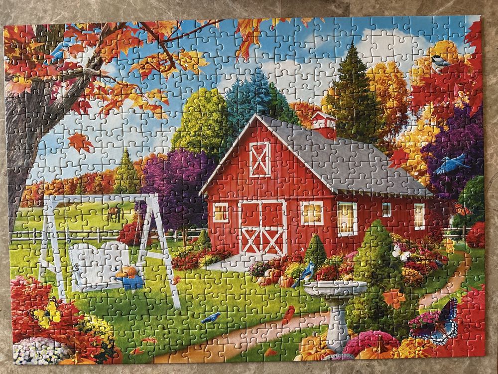 Harvest Breeze - Masterpiece Puzzles puzzle collectible [Barcode 705988610783] - Main Image 3