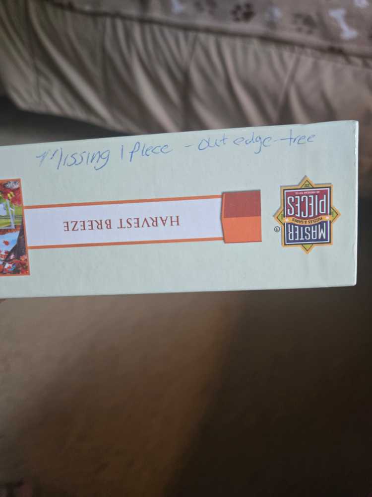 Harvest Breeze - Masterpiece Puzzles puzzle collectible [Barcode 705988610783] - Main Image 4