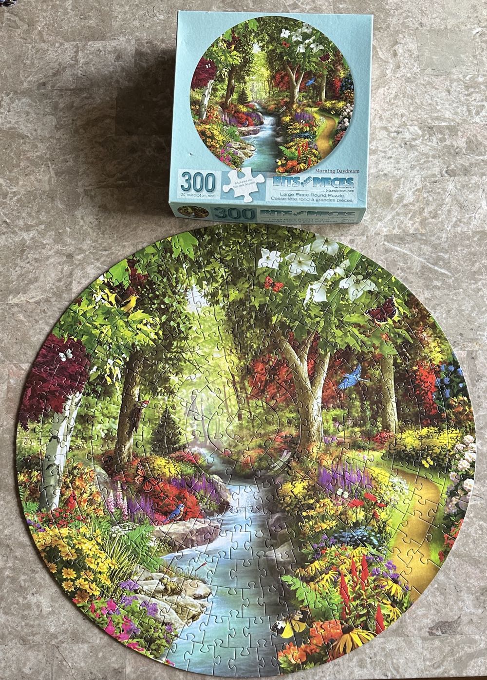 Morning Daydream. SOLD  - Bits And Pieces puzzle collectible [Barcode 704812108106] - Main Image 2