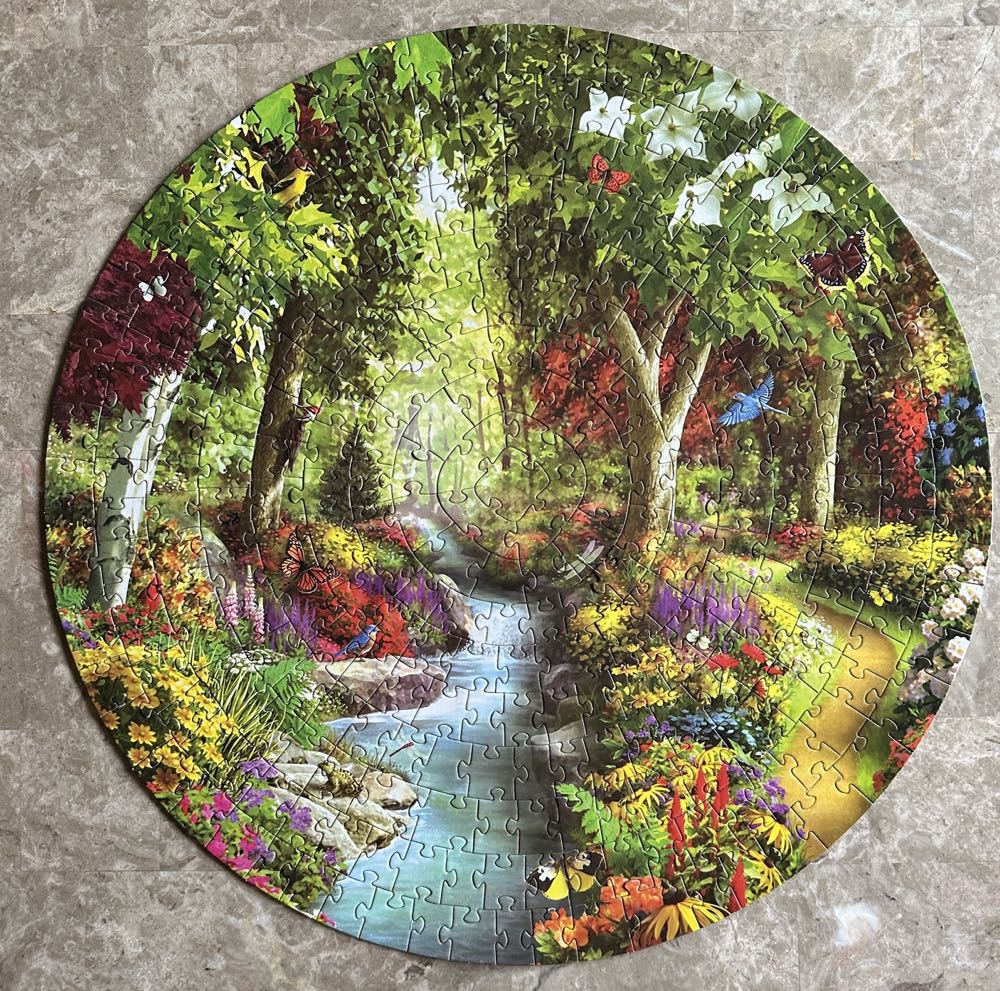 Morning Daydream. SOLD  - Bits And Pieces puzzle collectible [Barcode 704812108106] - Main Image 3