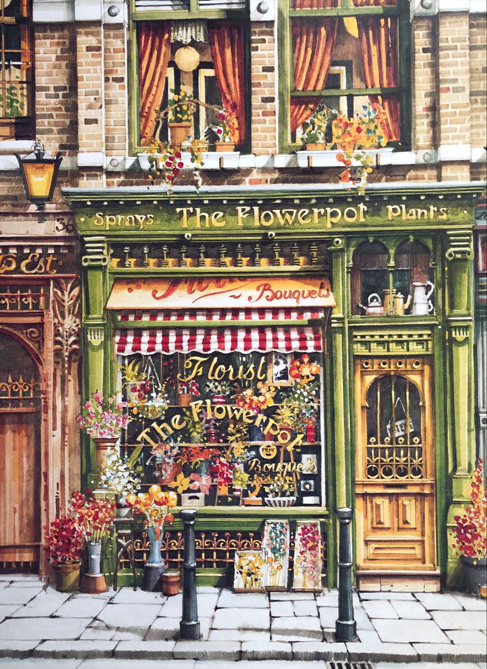 Flowershop - Jumbo puzzle collectible [Barcode 8710126016053] - Main Image 2