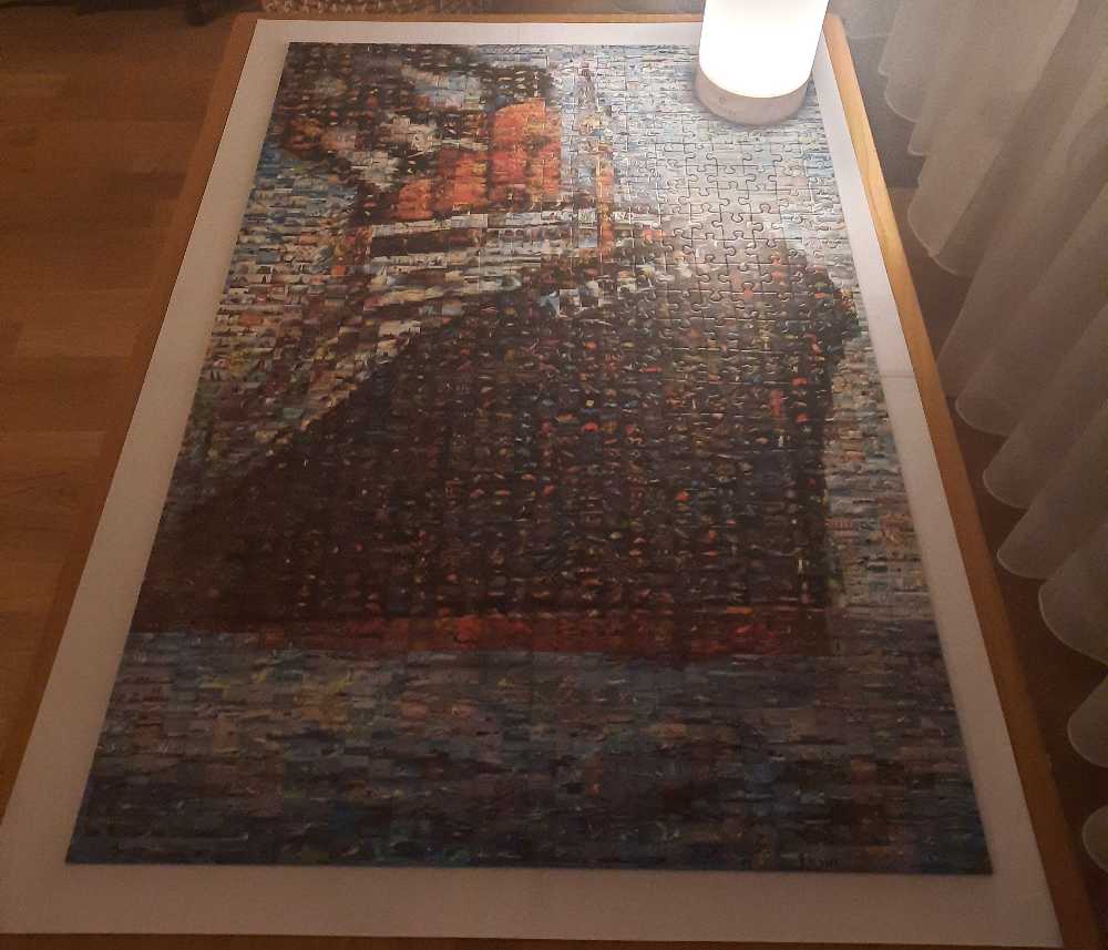 Photomosaics: Titanic - Ravensburger puzzle collectible [Barcode 4005556154869] - Main Image 2