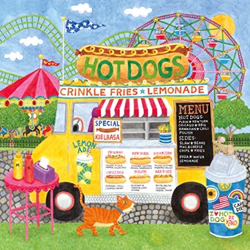 Ceaco - Hot Dog Truck - Ceaco 🇺🇸 puzzle collectible [Barcode 021081242134] - Main Image 1