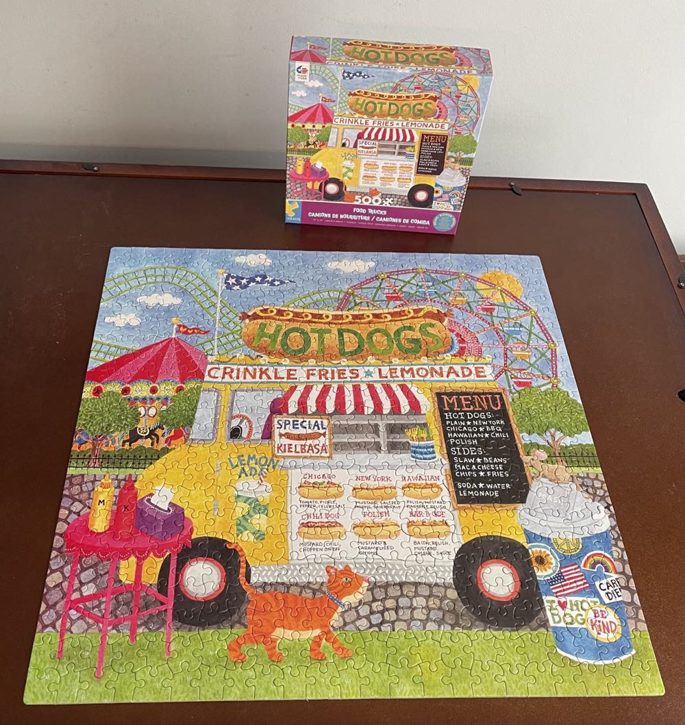 Ceaco - Hot Dog Truck - Ceaco 🇺🇸 puzzle collectible [Barcode 021081242134] - Main Image 3