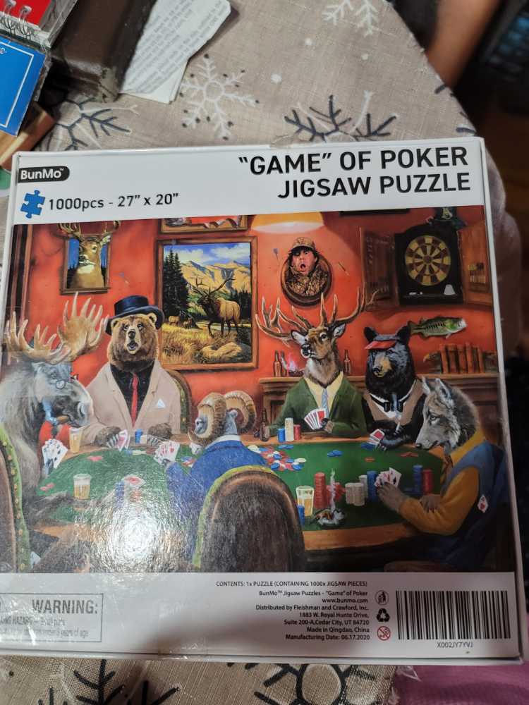 Game Of Poker - Bunmo puzzle collectible - Main Image 2