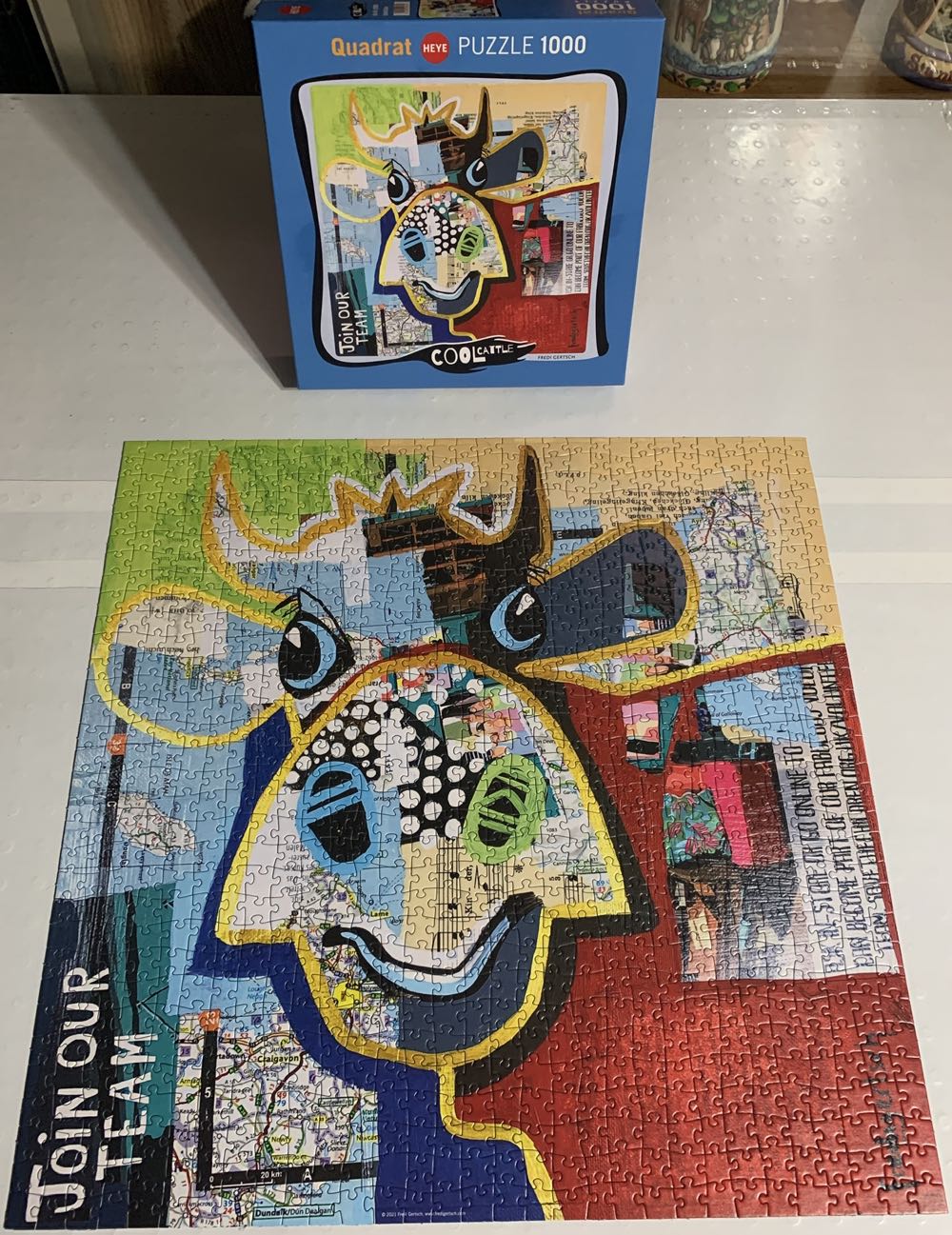 Dotted Cow - HEYE puzzle collectible [Barcode 4001689299859] - Main Image 2