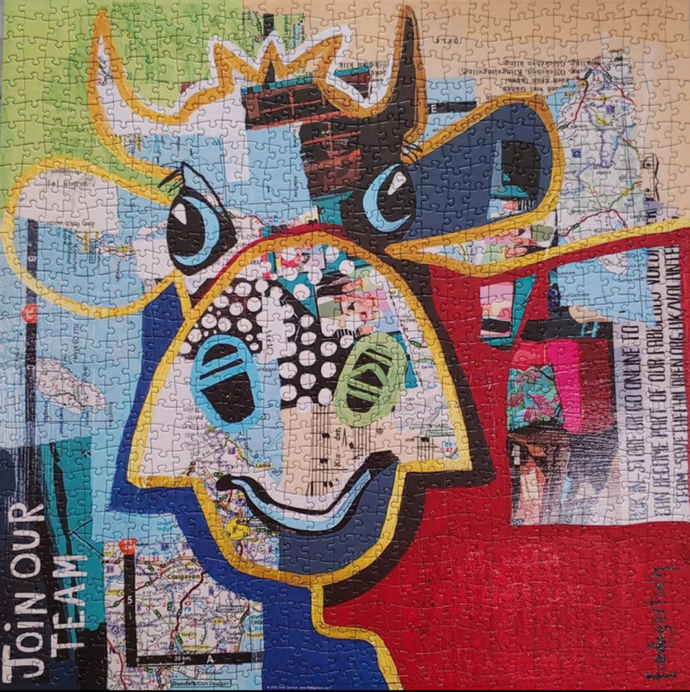 Dotted Cow - HEYE puzzle collectible [Barcode 4001689299859] - Main Image 3