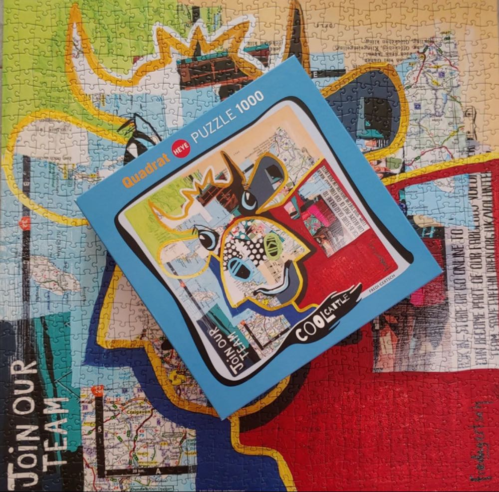 Dotted Cow - HEYE puzzle collectible [Barcode 4001689299859] - Main Image 4