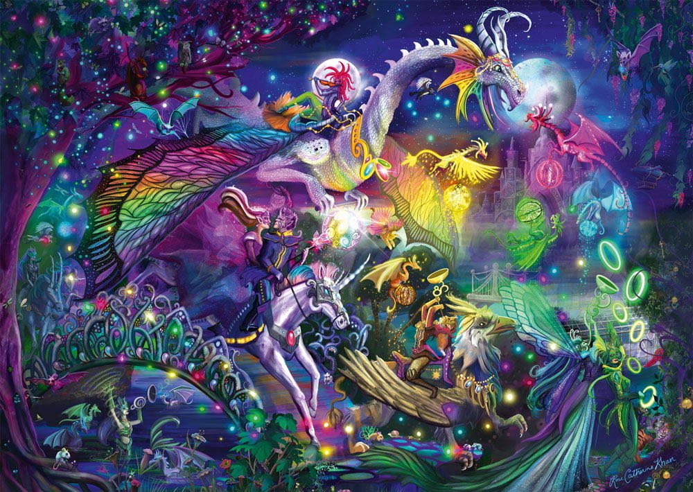 Summer Night Circus🟦 - Schmidt Puzzle puzzle collectible [Barcode 4001504575861] - Main Image 2