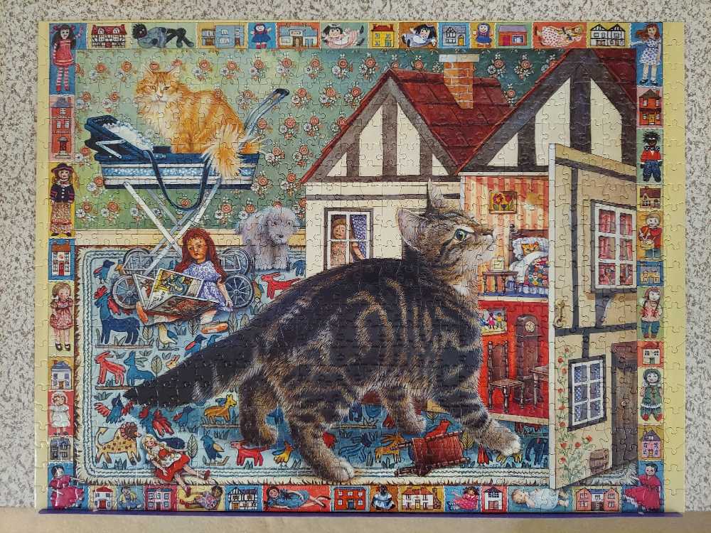 Cats - Cat Capers - Buffalo puzzle collectible [Barcode 079346173112] - Main Image 2