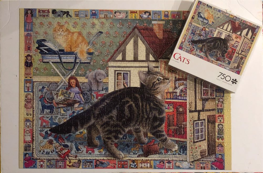Cats - Cat Capers - Buffalo puzzle collectible [Barcode 079346173112] - Main Image 3